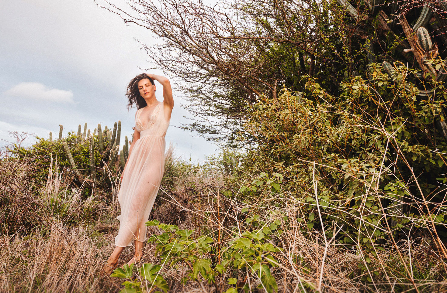 Portrait · open sky