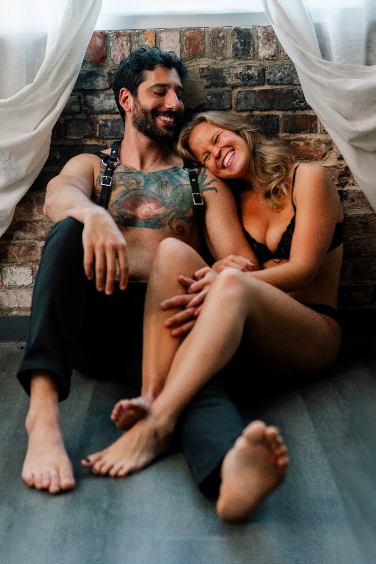 Couples session · laughter
